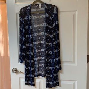Cardigan Medium M H&M Women’s Blue Black